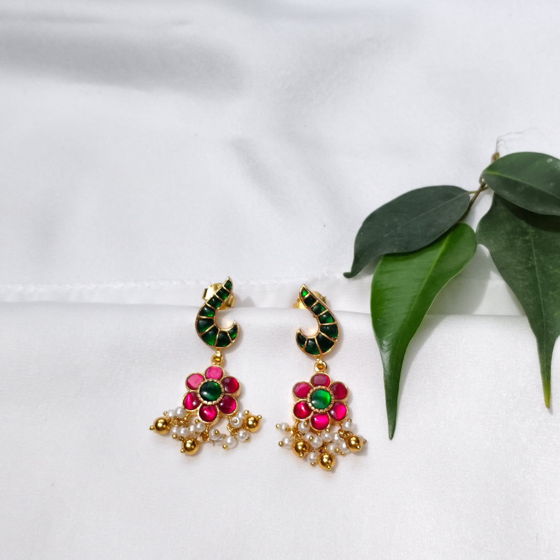 Traditional Indian Jhumka Earrings