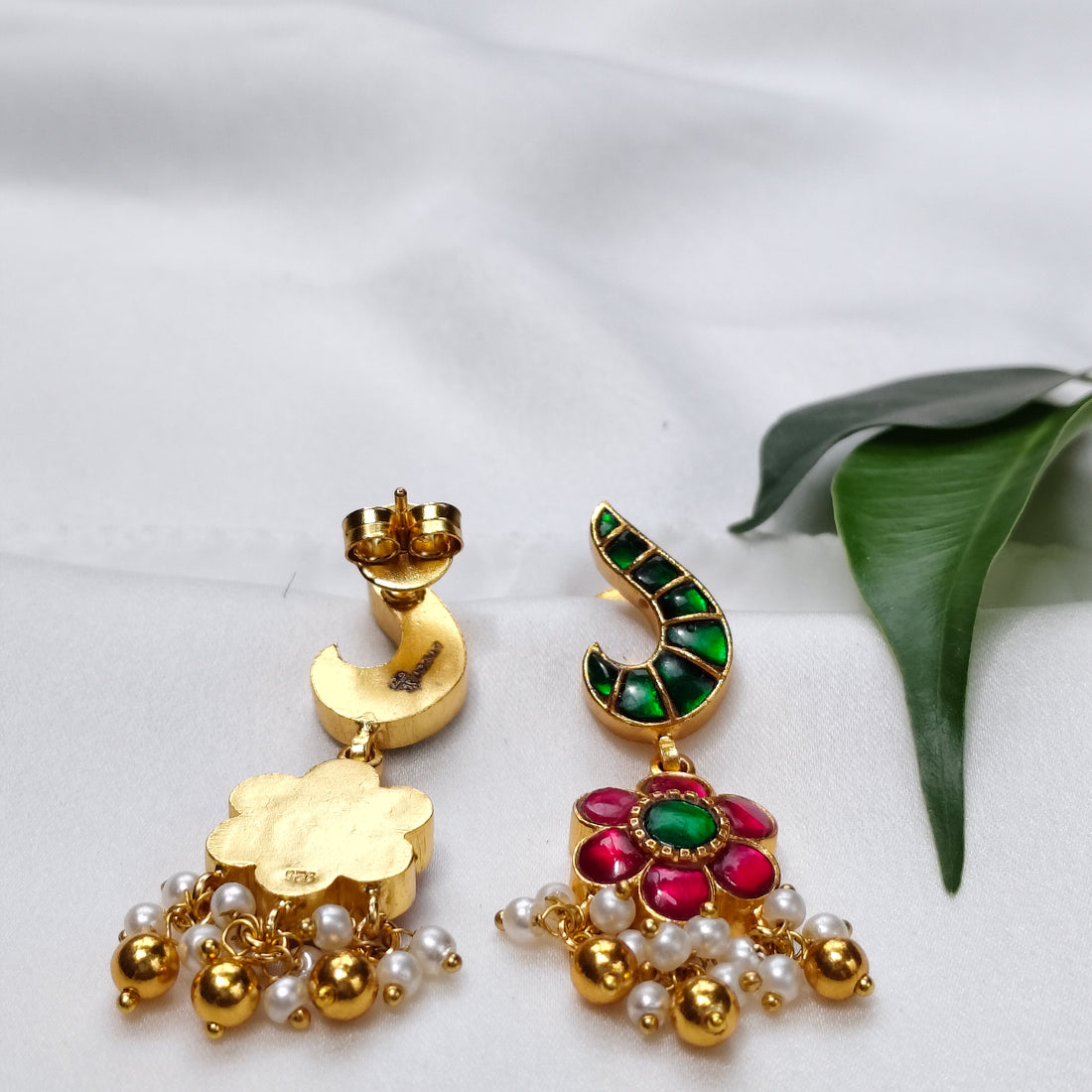 Traditional Indian Jhumka Earrings