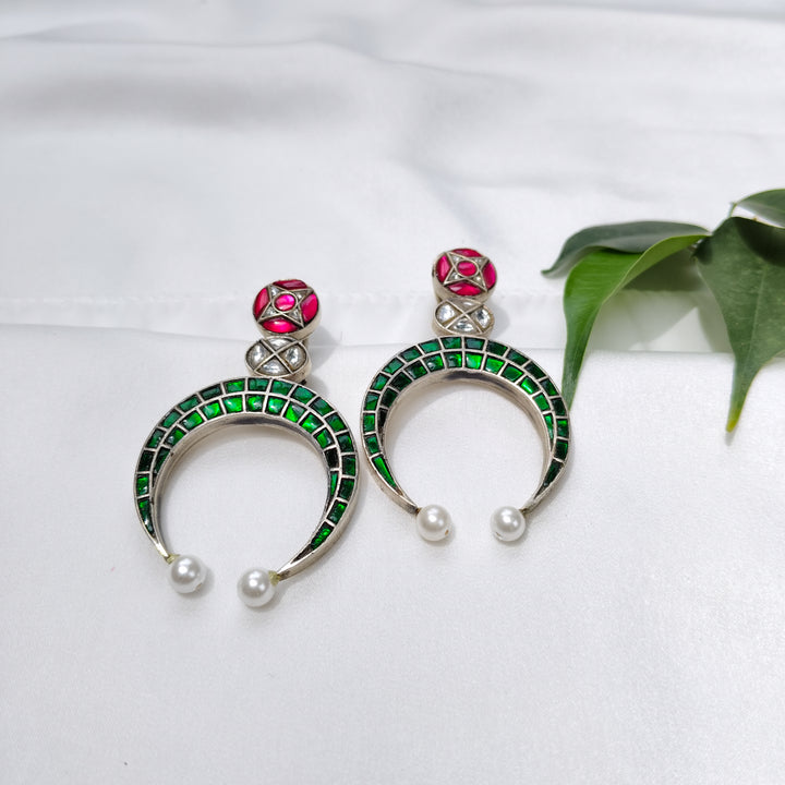 Modern Indian Drop Earrings