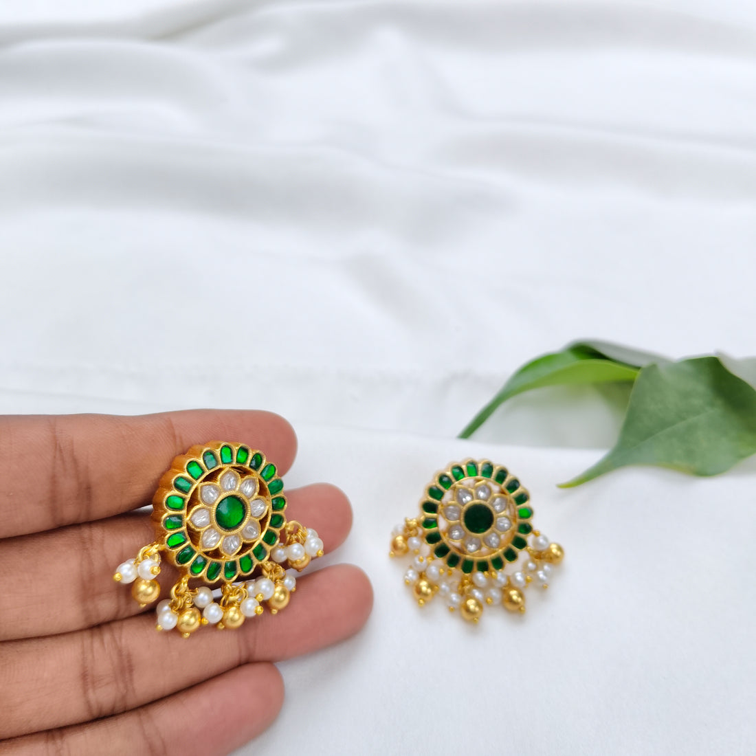 Jhumka Stud Earrings