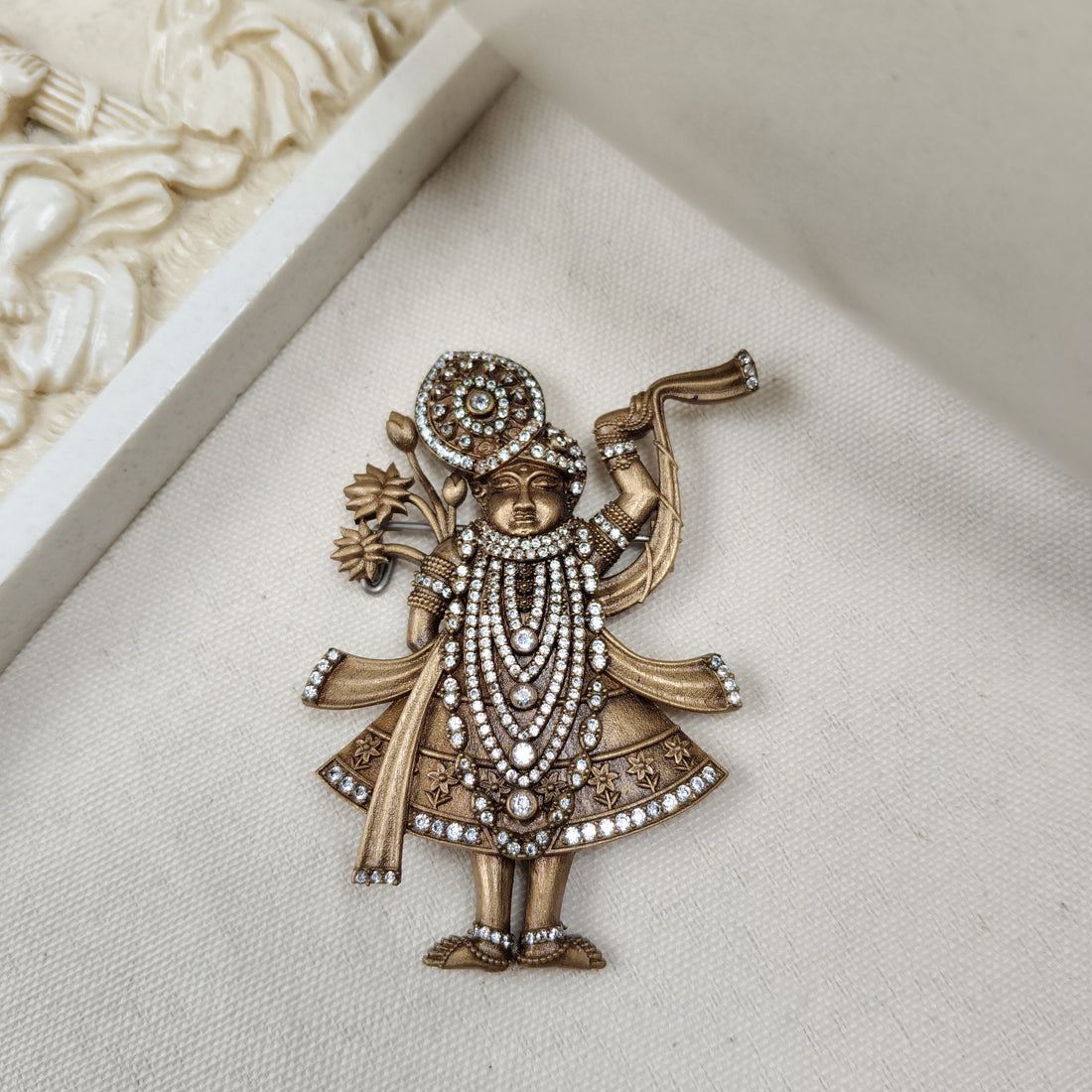 Divine Shrinathji Brooch