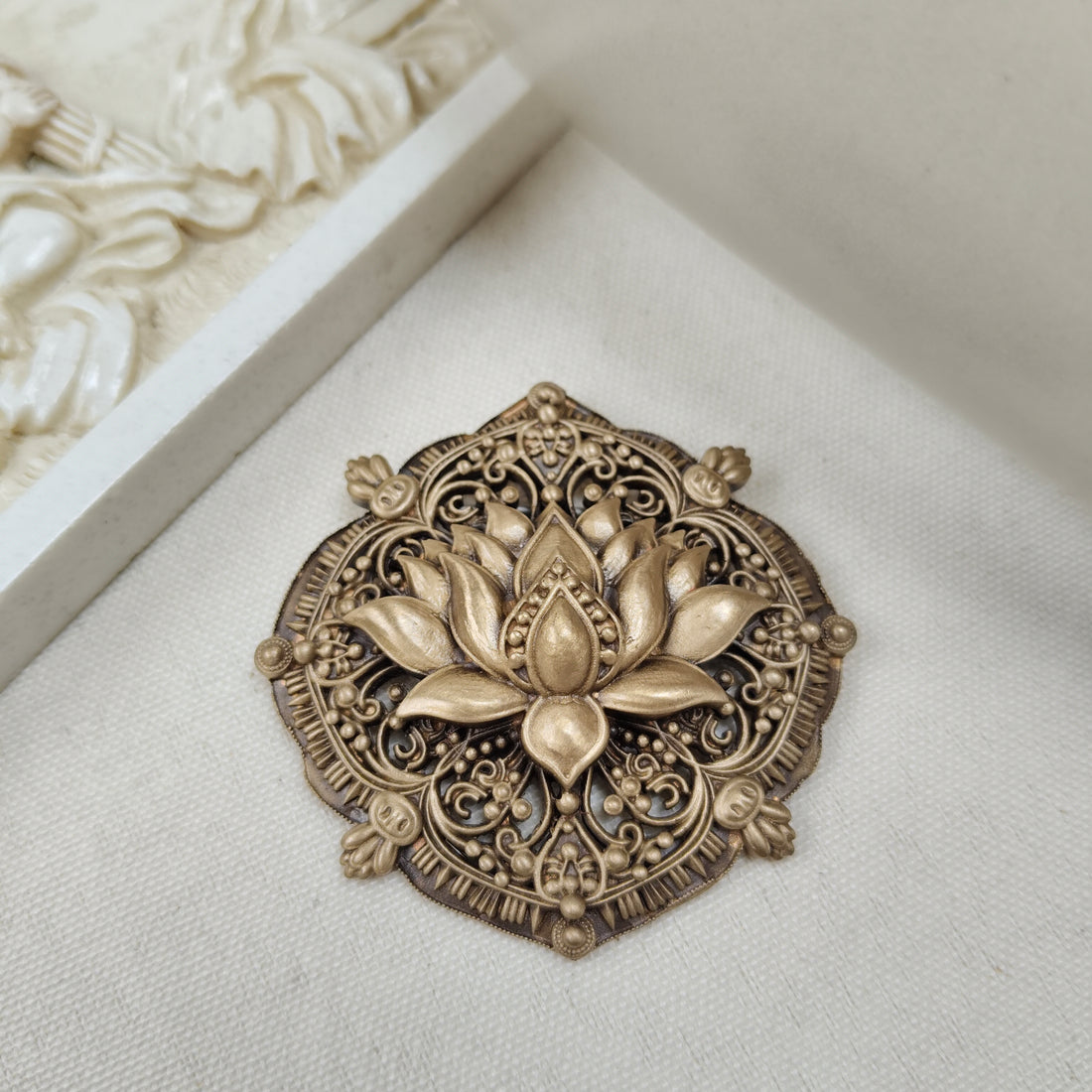 Iconic Lotus Brooch