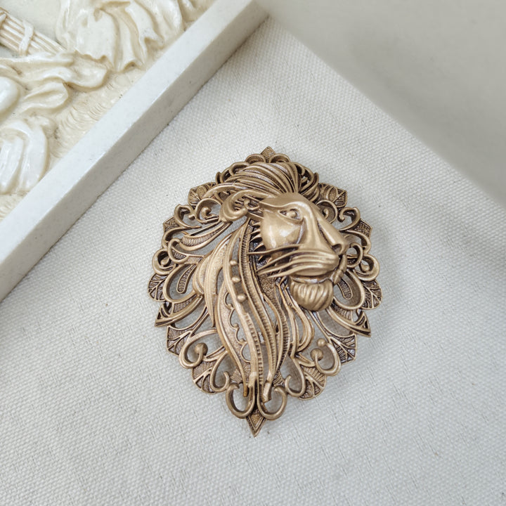 Magnificent Simba Brooch