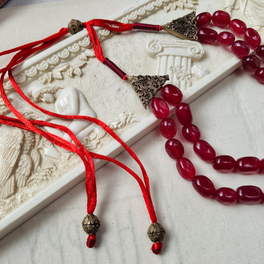 Elegant Luxe Mala Red