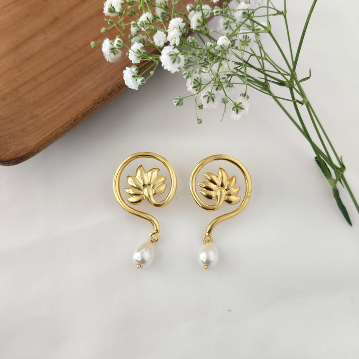 Lotus Bloom Earrings