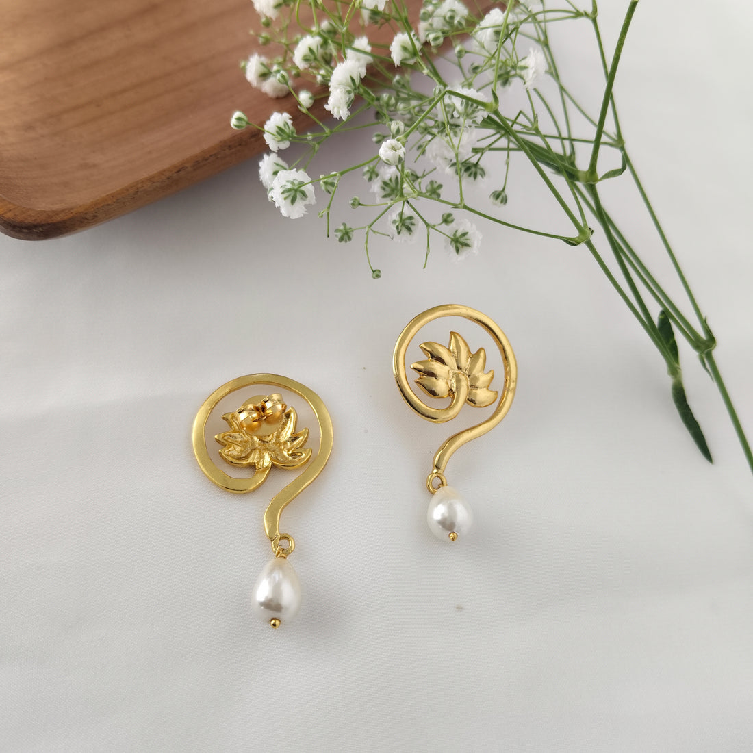 Lotus Bloom Earrings