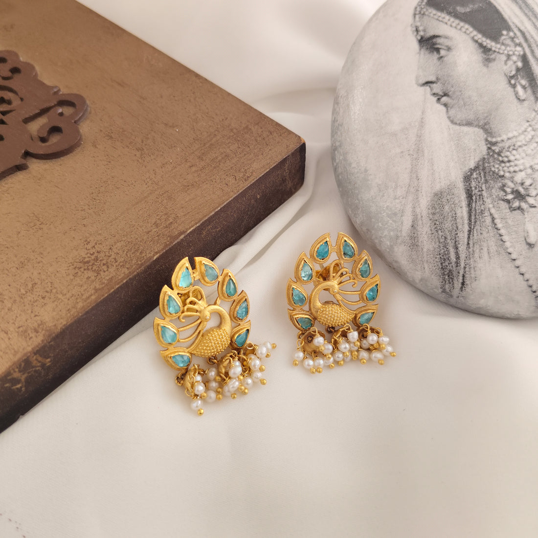 Peacock Paradise Earrings