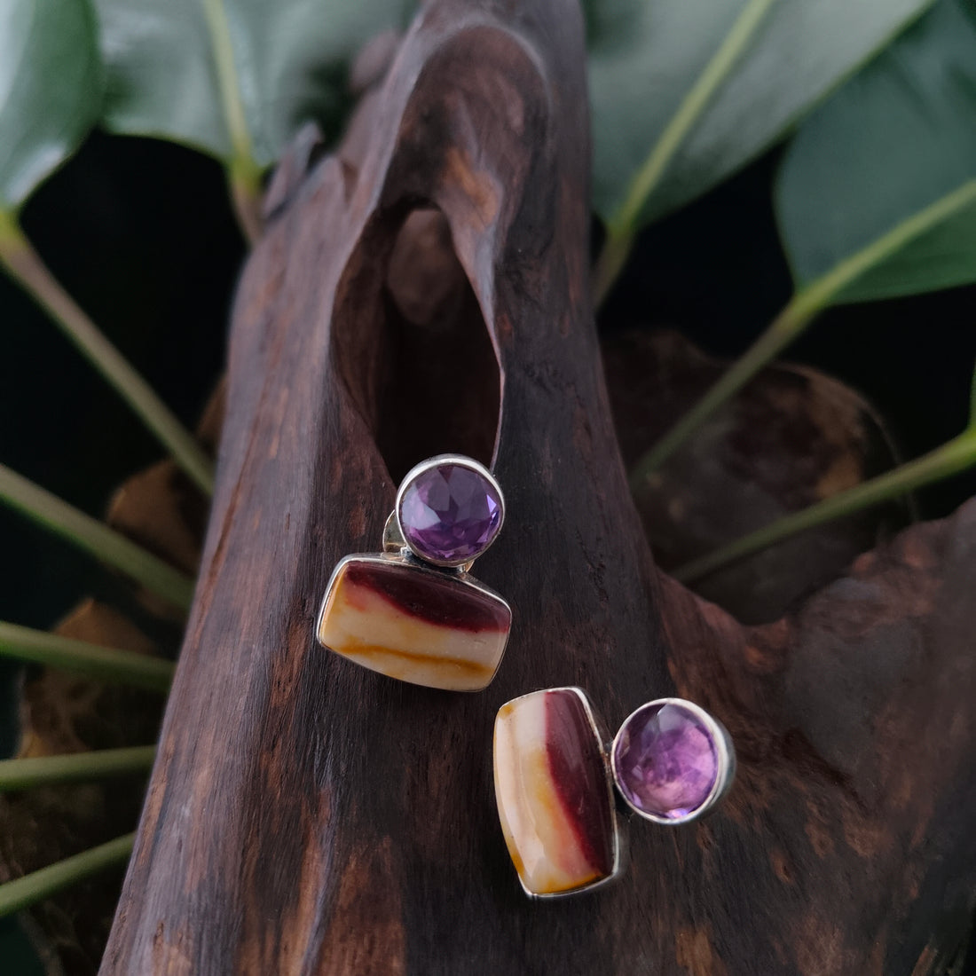 Purple Haze Earring