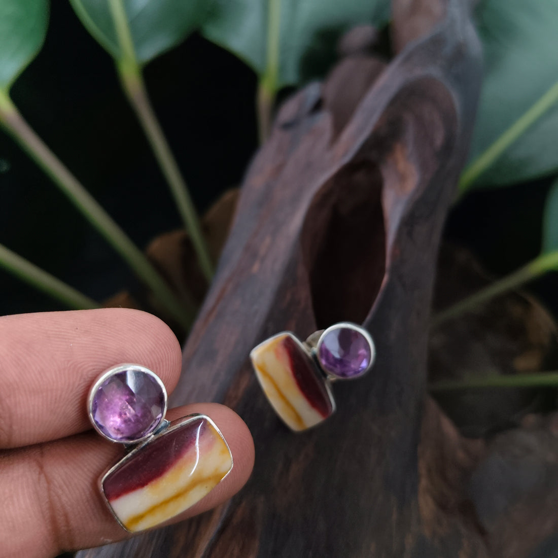 Purple Haze Earring