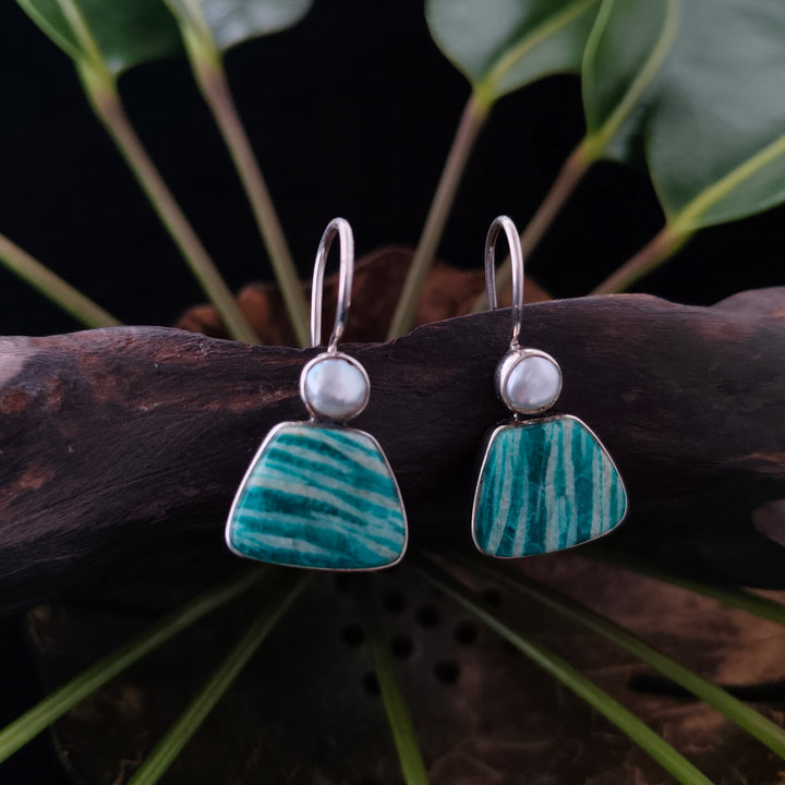 Turquoise Teardrop Earrings