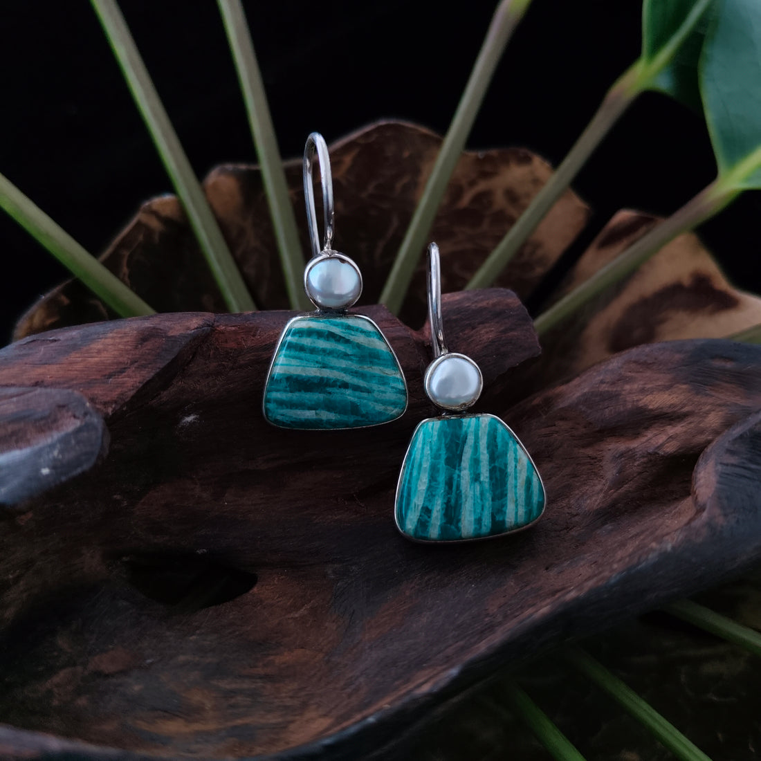 Turquoise Teardrop Earrings