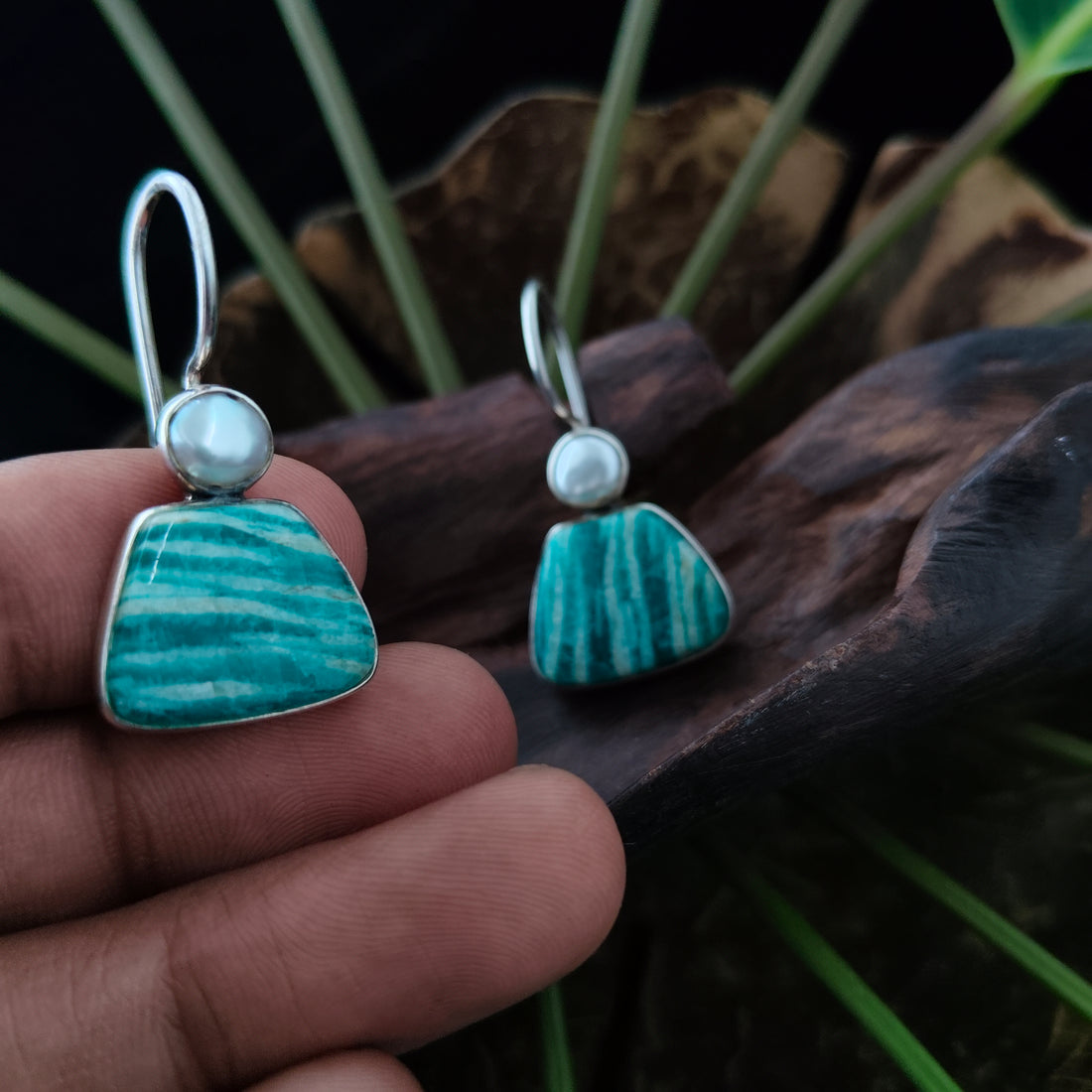 Turquoise Teardrop Earrings