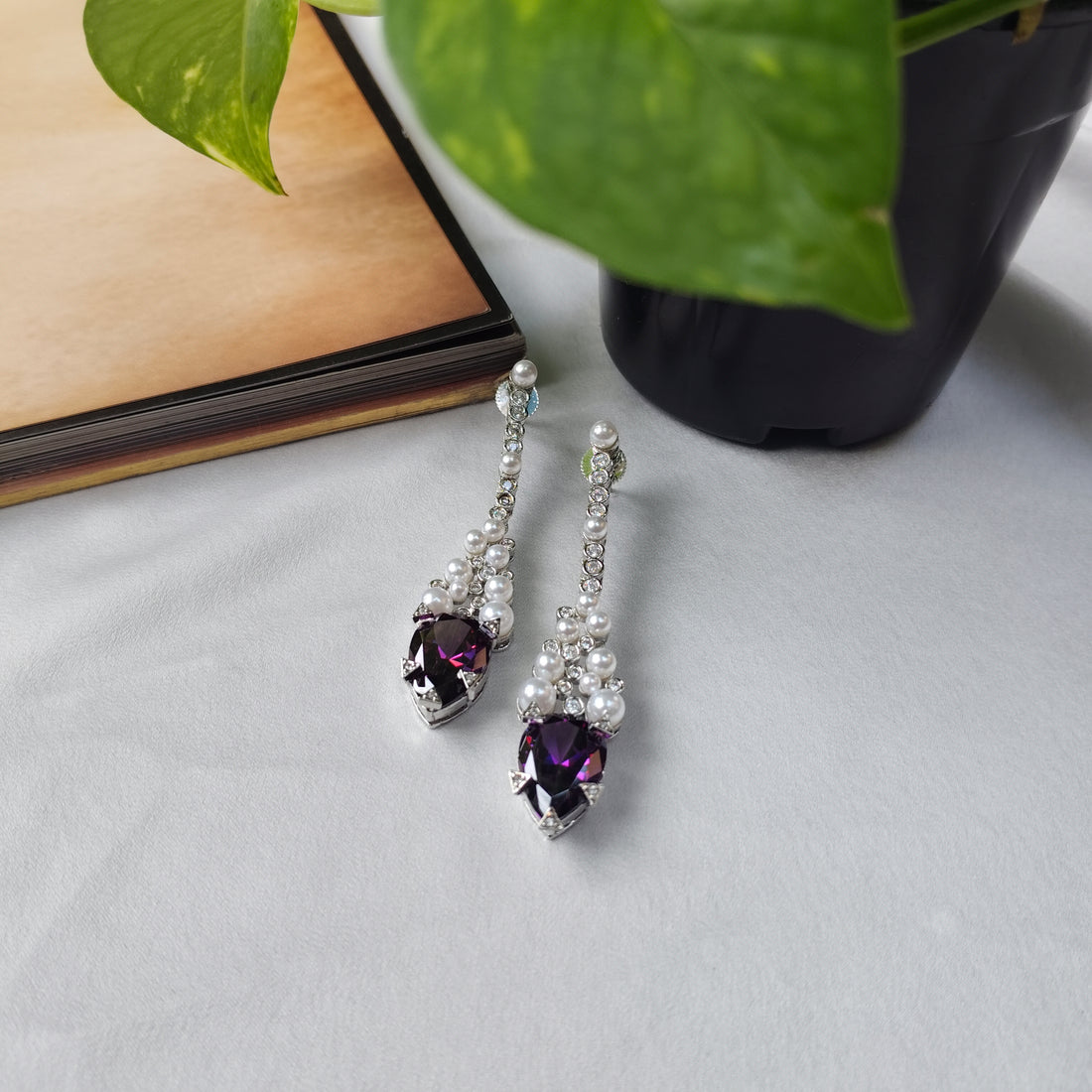 Mystical Purple Earrings