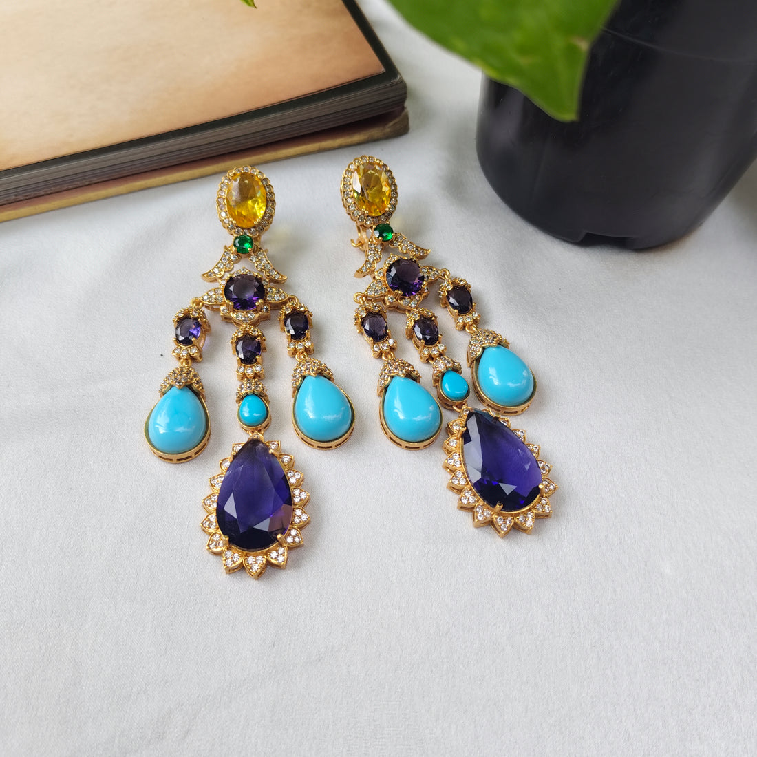 Royal Rhapsody Earrings