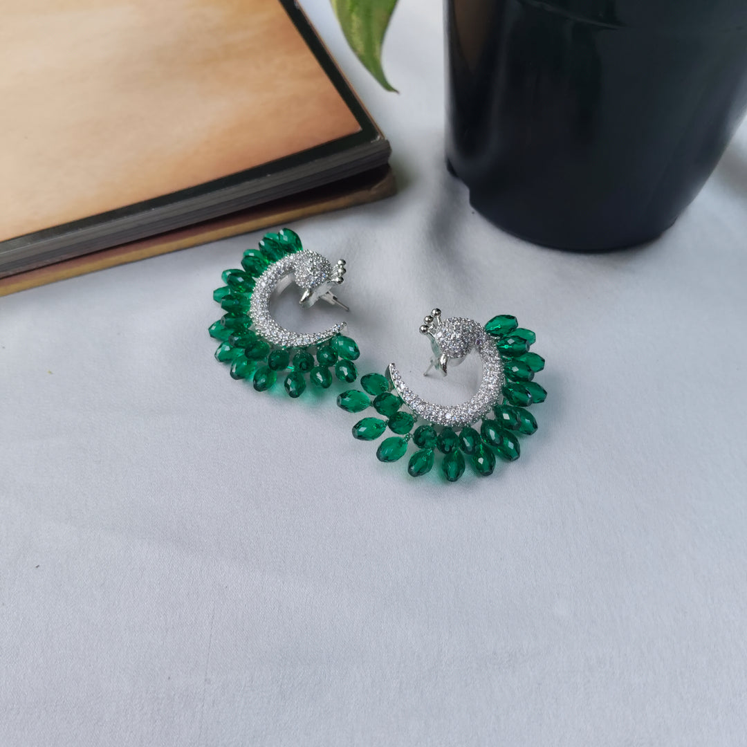 Luxurious Brass Earrings