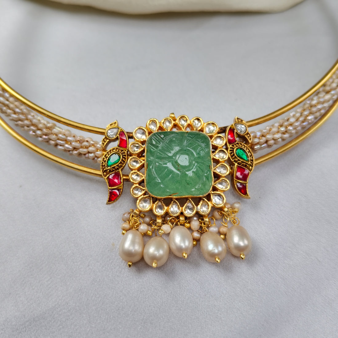 Green Emerald EleganceNecklace