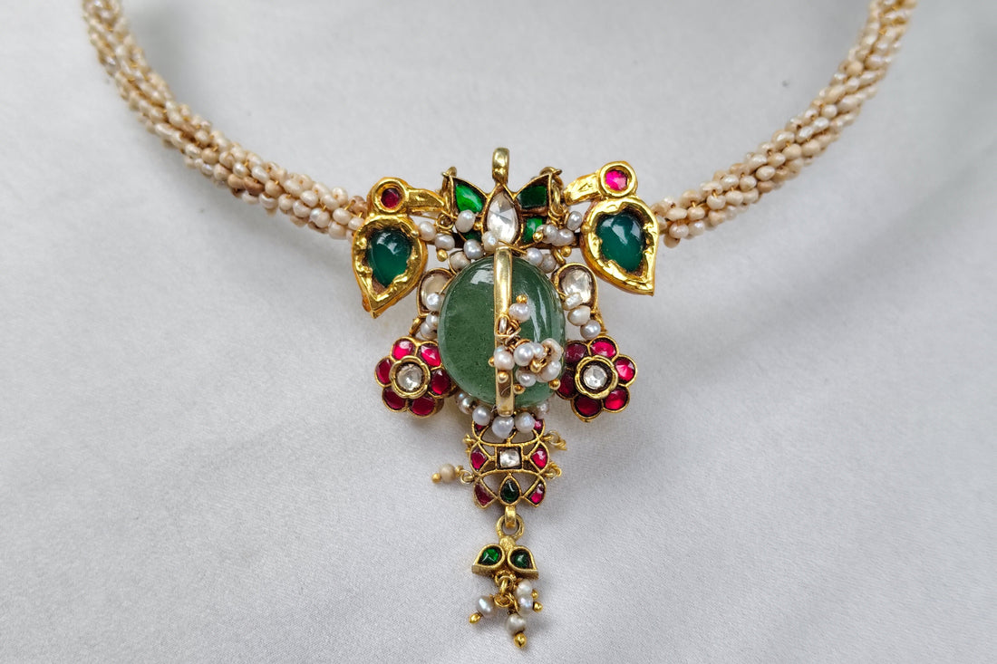 Regal Ruby Cascade Necklace