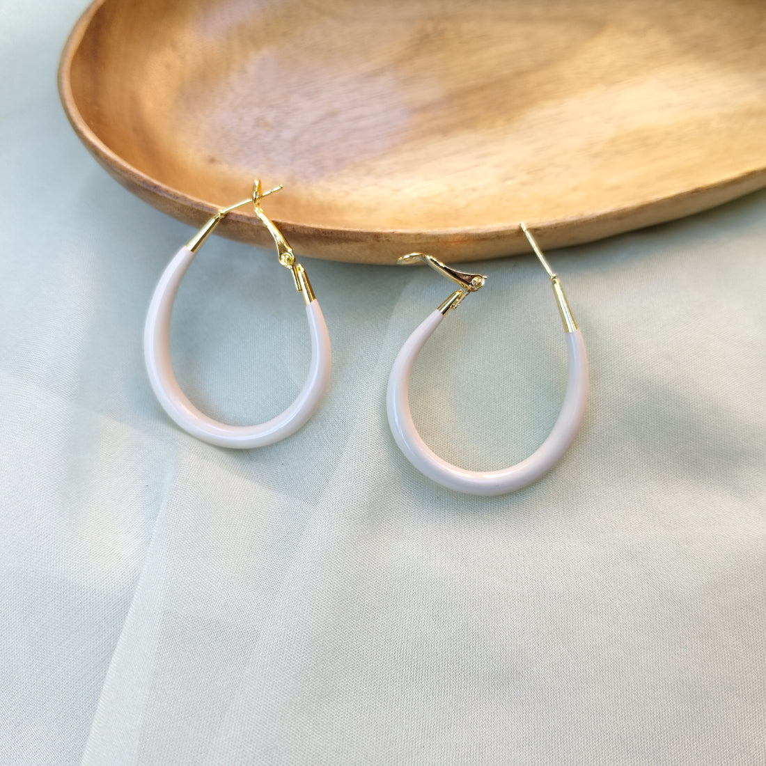 Minimalist Half-Circle Hoops