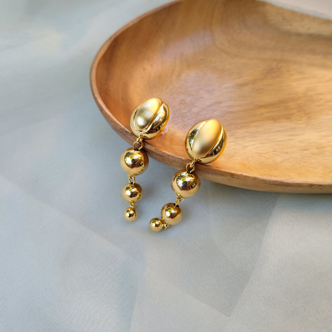 Sphere Drop Earrings