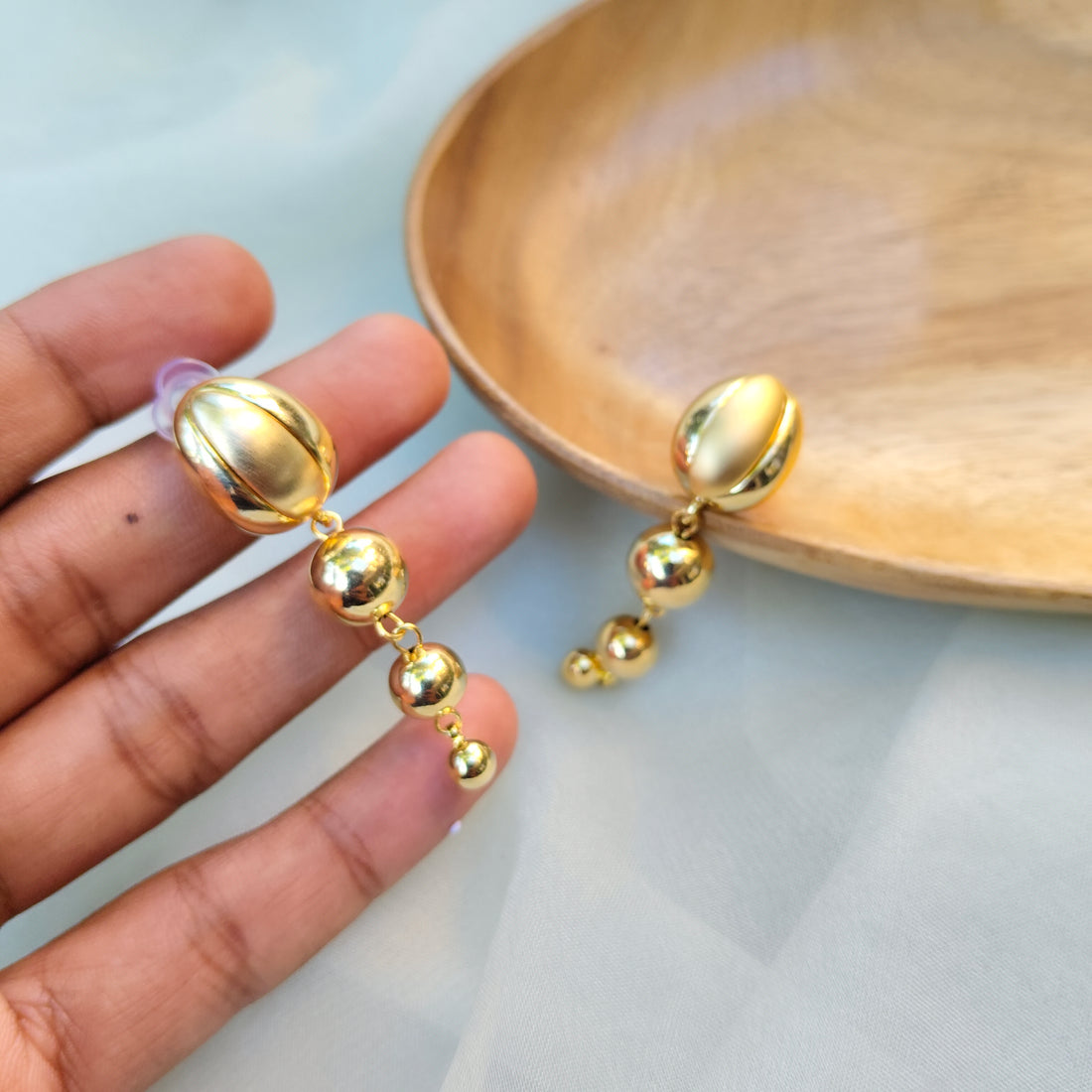 Sphere Drop Earrings