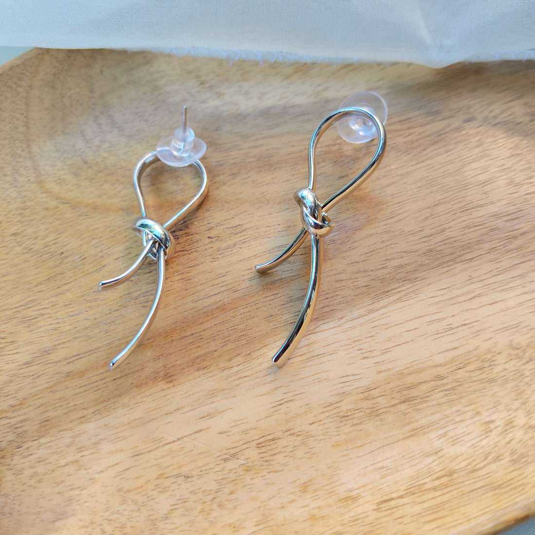 Minimalist Knot Earrings