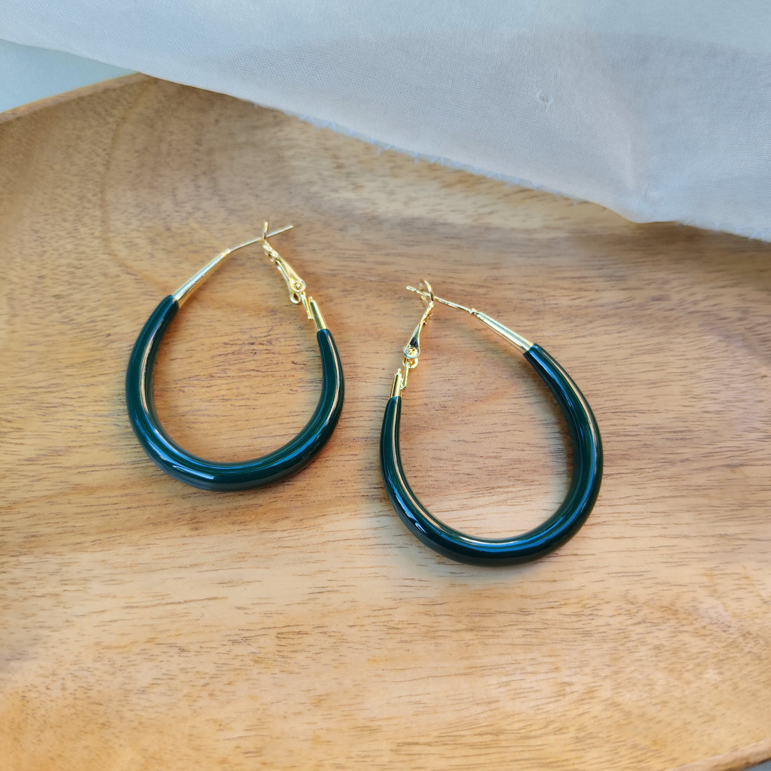 Edgy Hoop Earrings