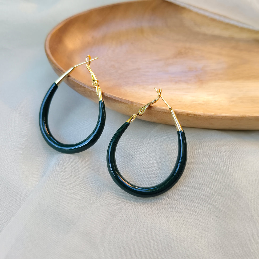 Edgy Hoop Earrings