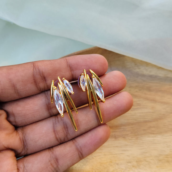 Sparkling Spike Earrings