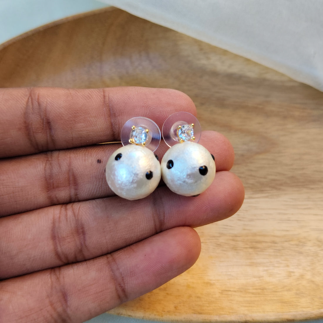 Minimalist Pearl Studs