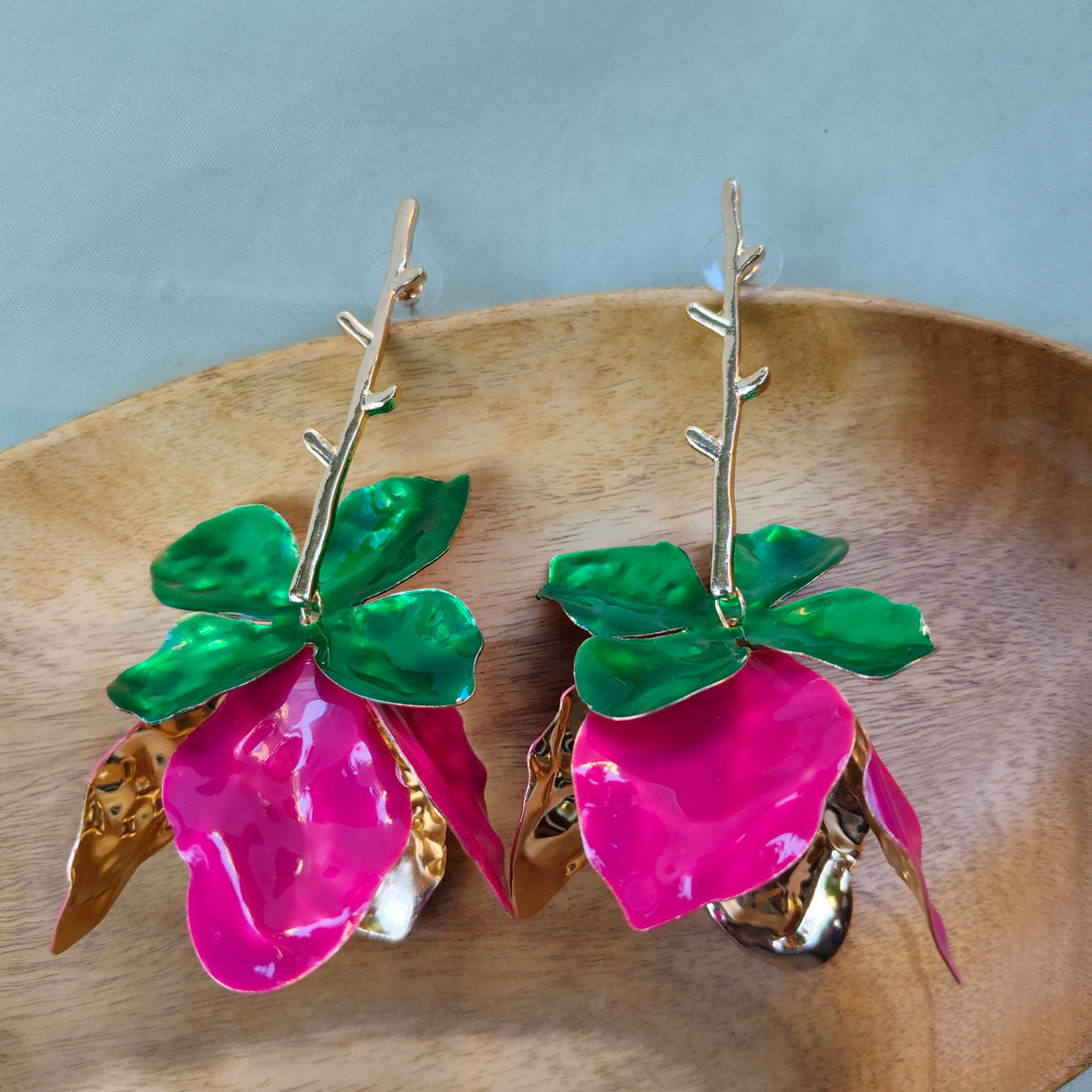 Flower Dangle Earrings