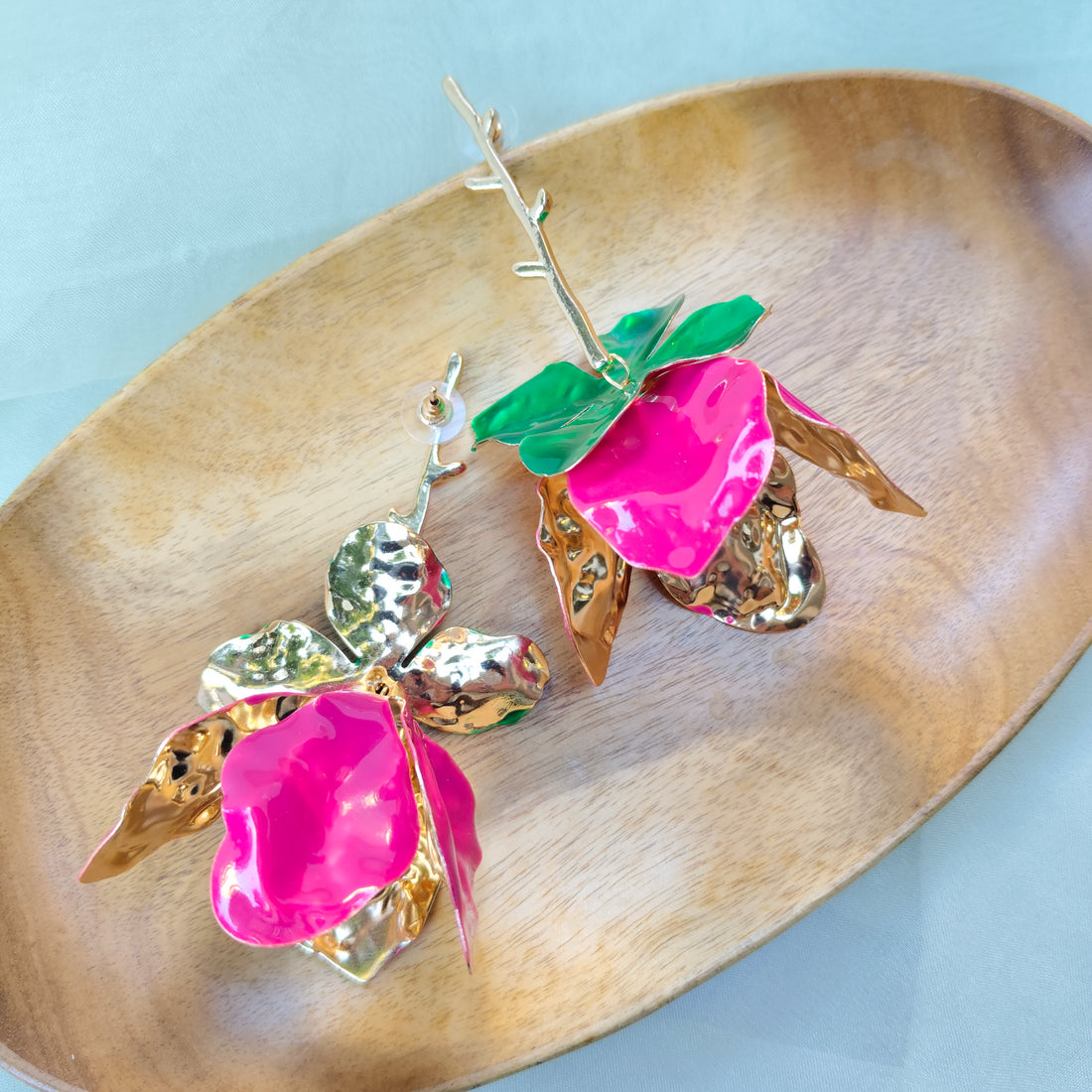 Flower Dangle Earrings