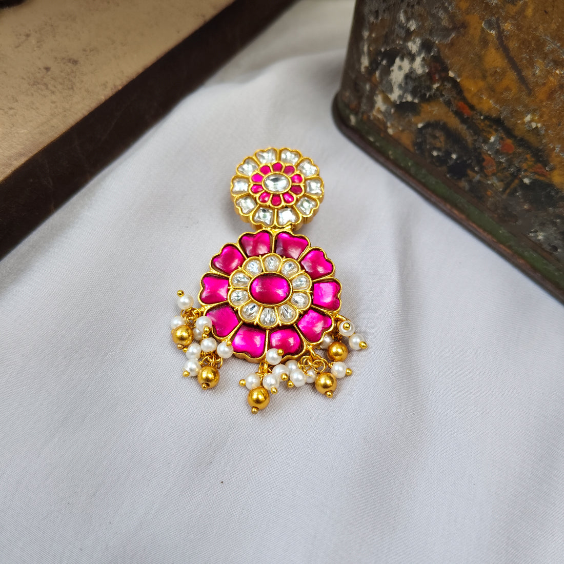 Colorful Floral Pendant