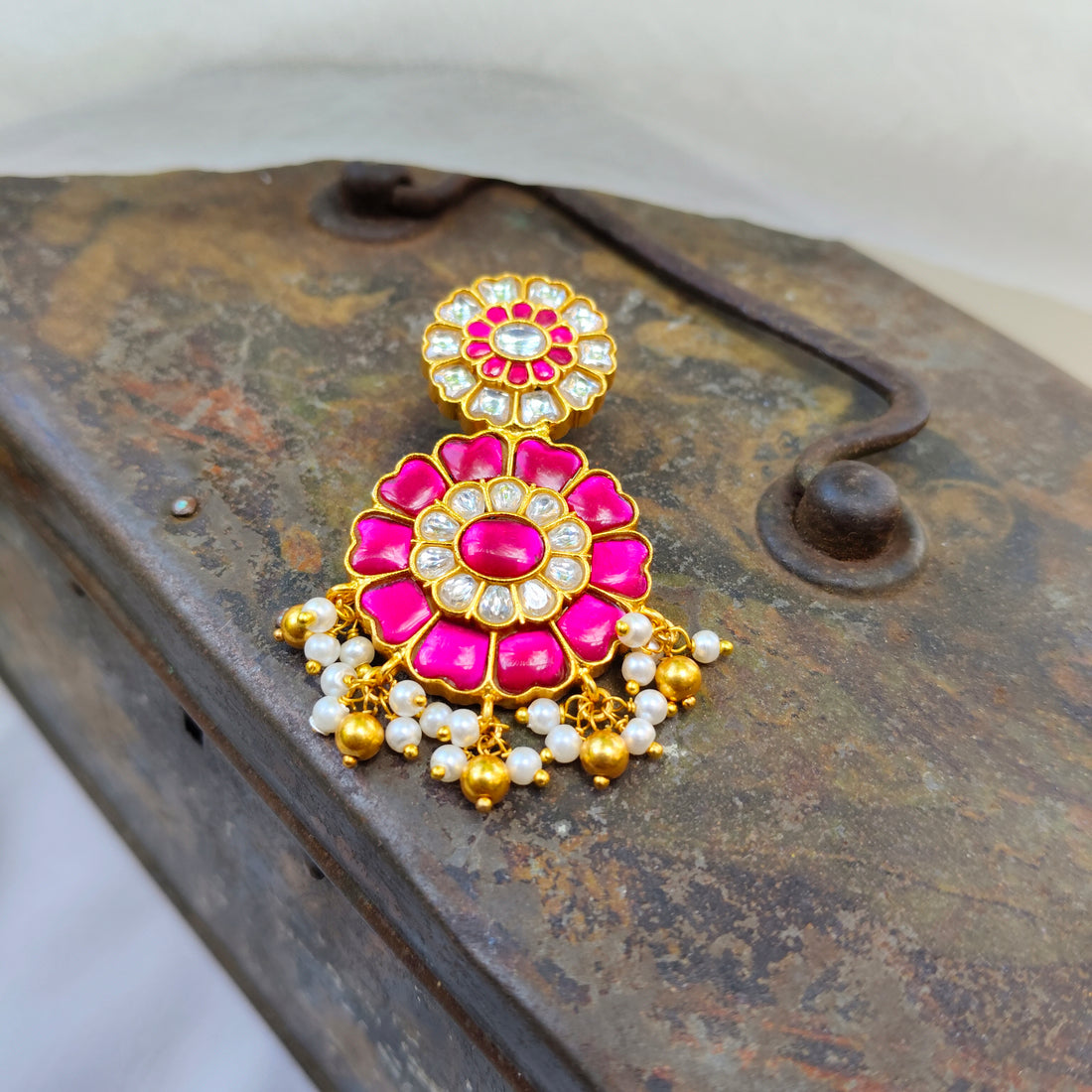 Colorful Floral Pendant