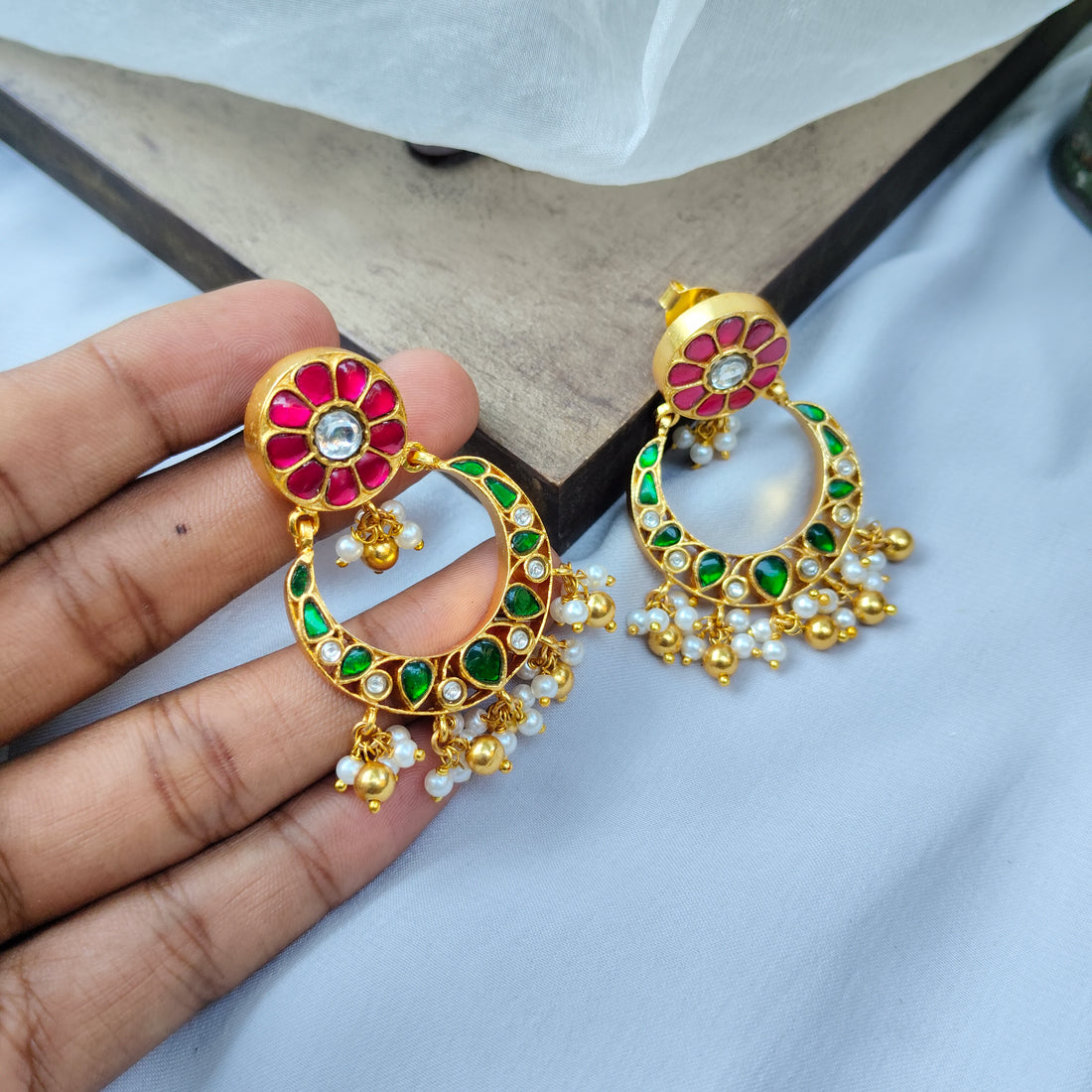 Amrapali Jhumka Earrings