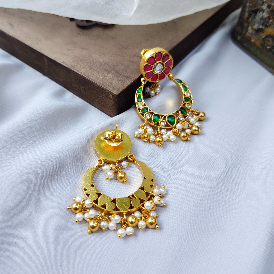 Amrapali Jhumka Earrings