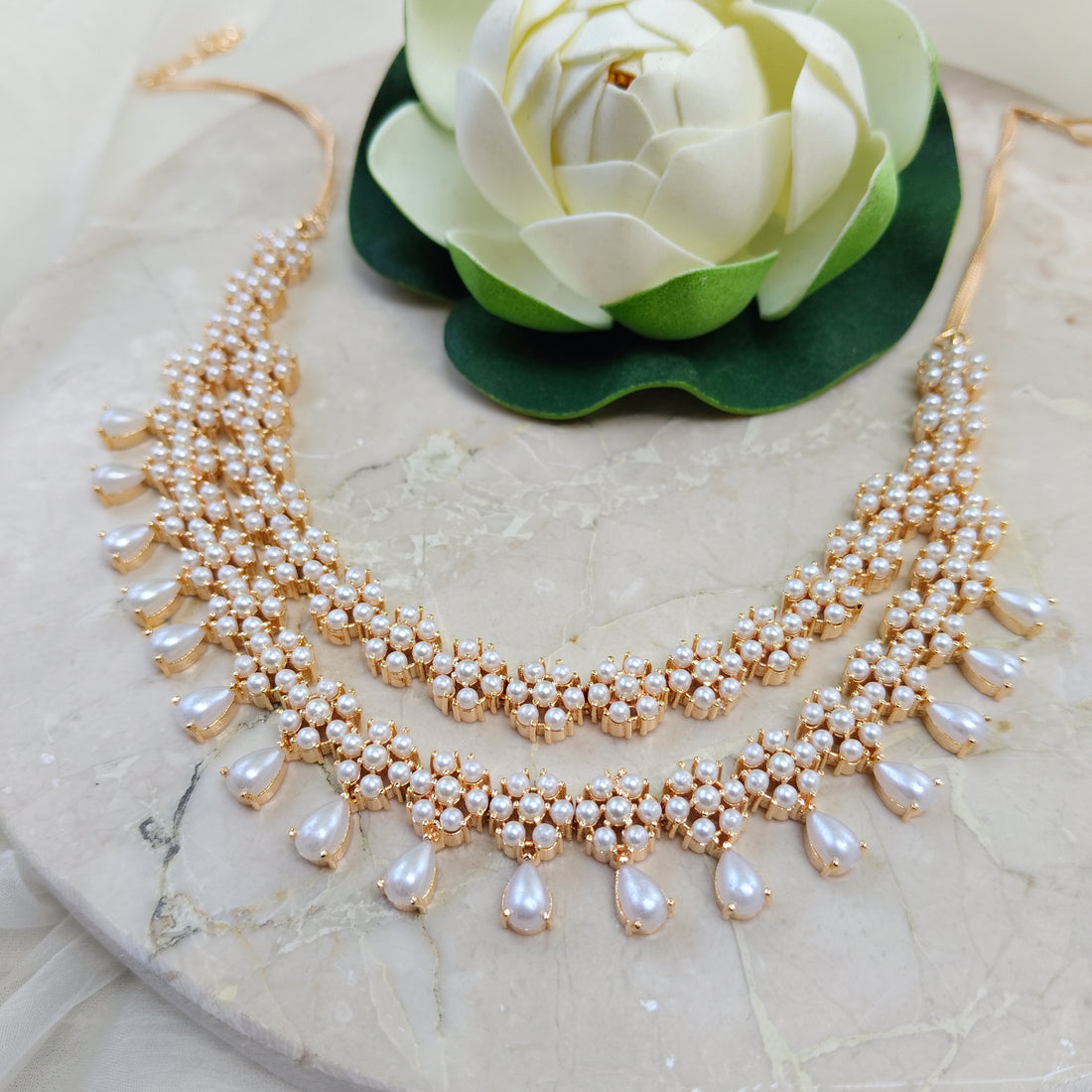 Pearlescent Paradise Necklace