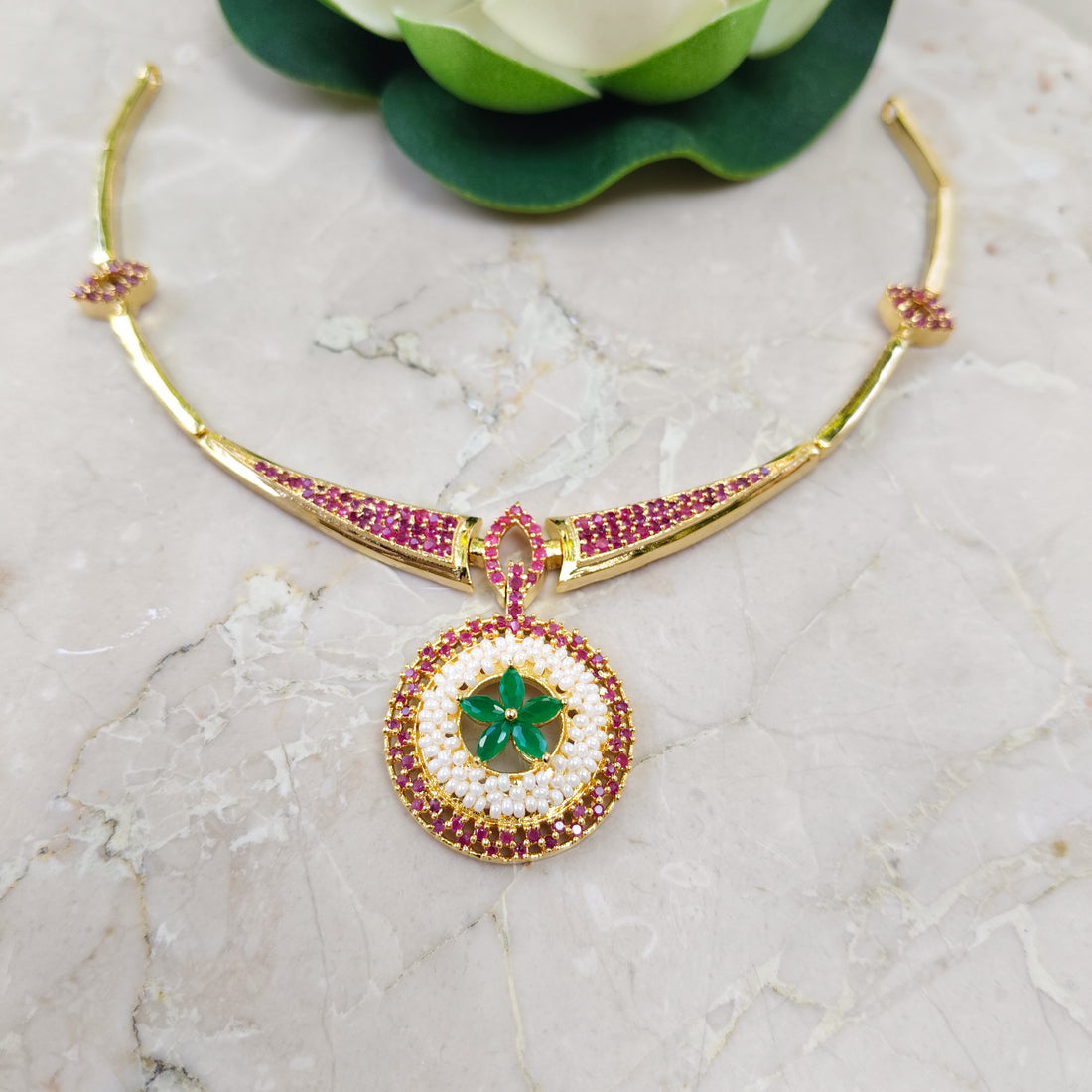 Emerald Elegance Necklace