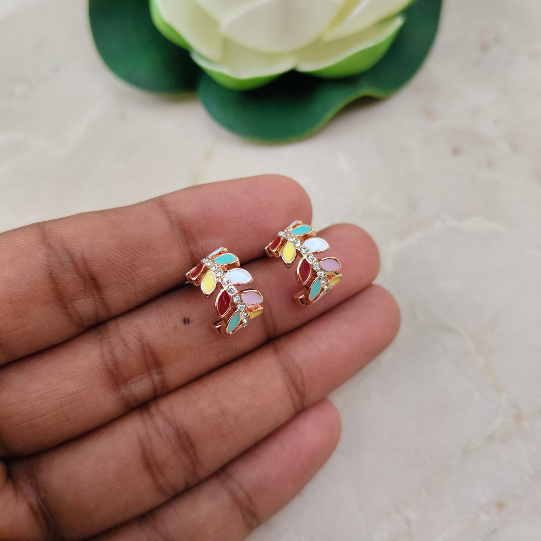 Rainbow Radiance Earrings