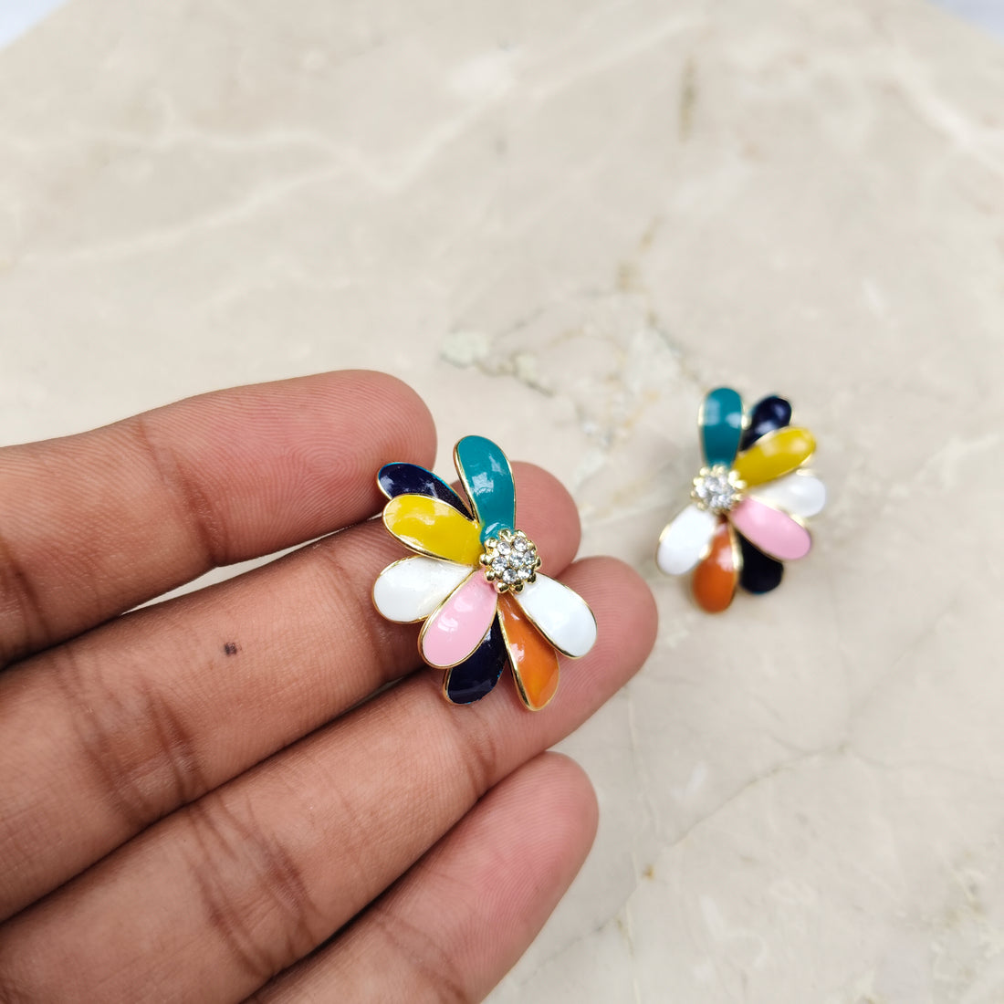 Vintage Flower Earrings