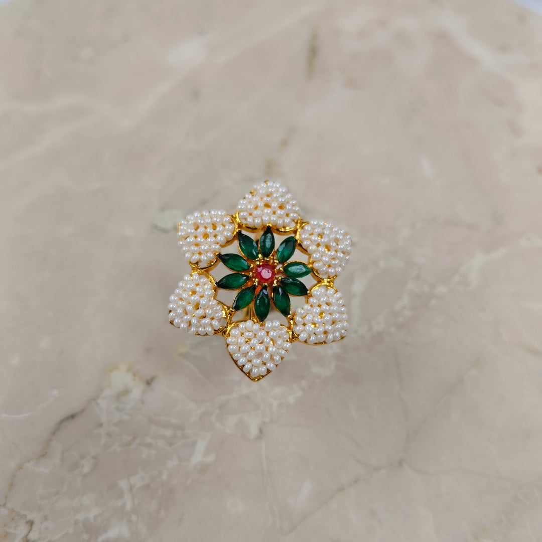 Bohemian Bloom Finger Ring