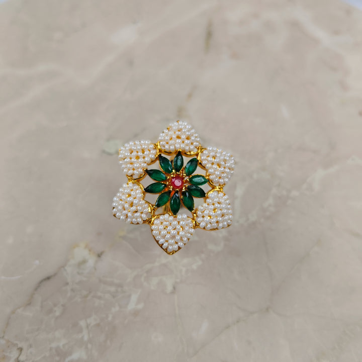 Bohemian Bloom Finger Ring