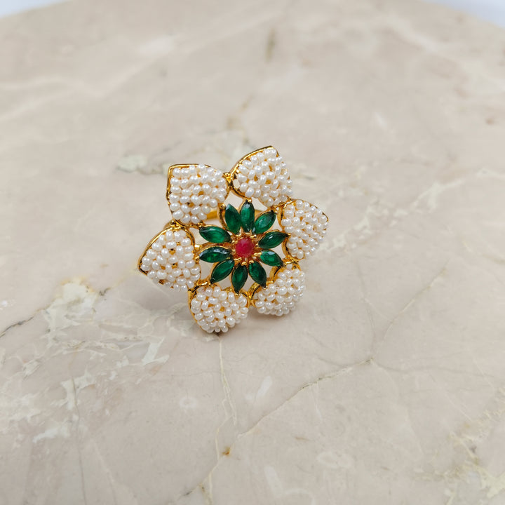 Bohemian Bloom Finger Ring