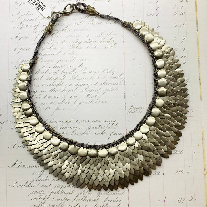 Eiderdown Oxidized Necklace