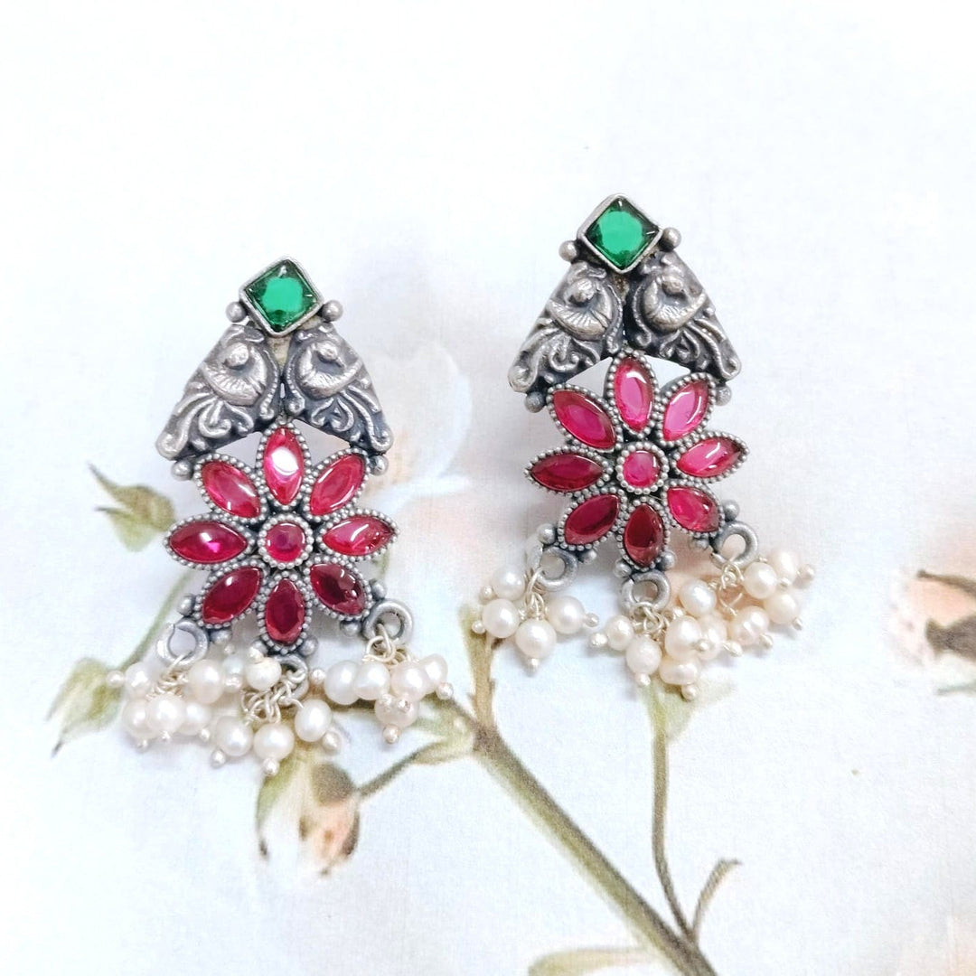 Ishani Silver Earrings