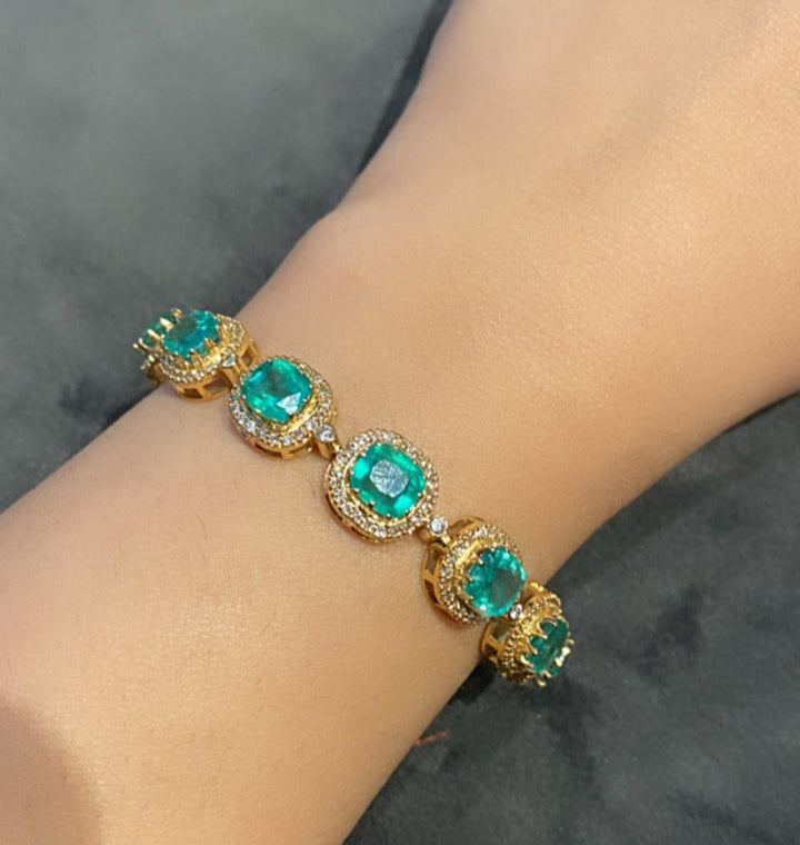 Emerald Garden Bracelet