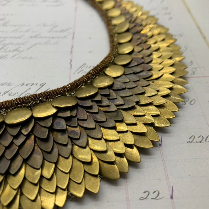 The Eiderdown Gold Black Necklace