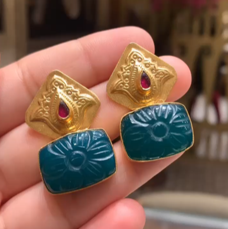 Emerald Regal Earrings
