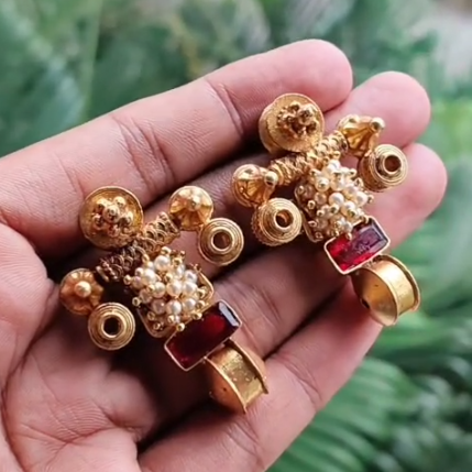 Samyukta Silver Earrings