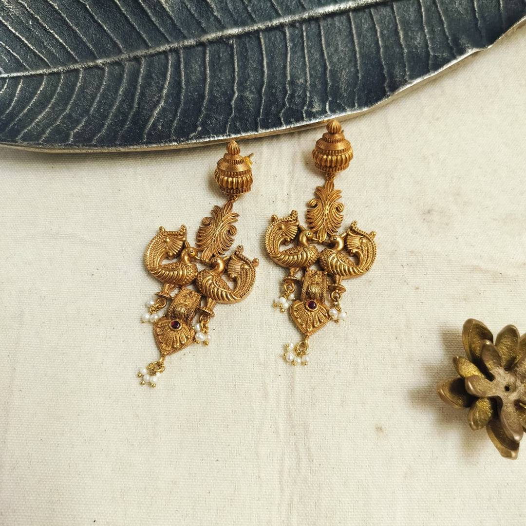 Mayuri Silver Earrings