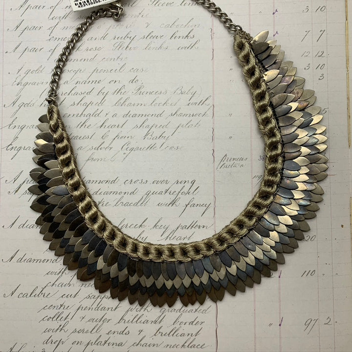 Eiderdown Oxidized black Necklace